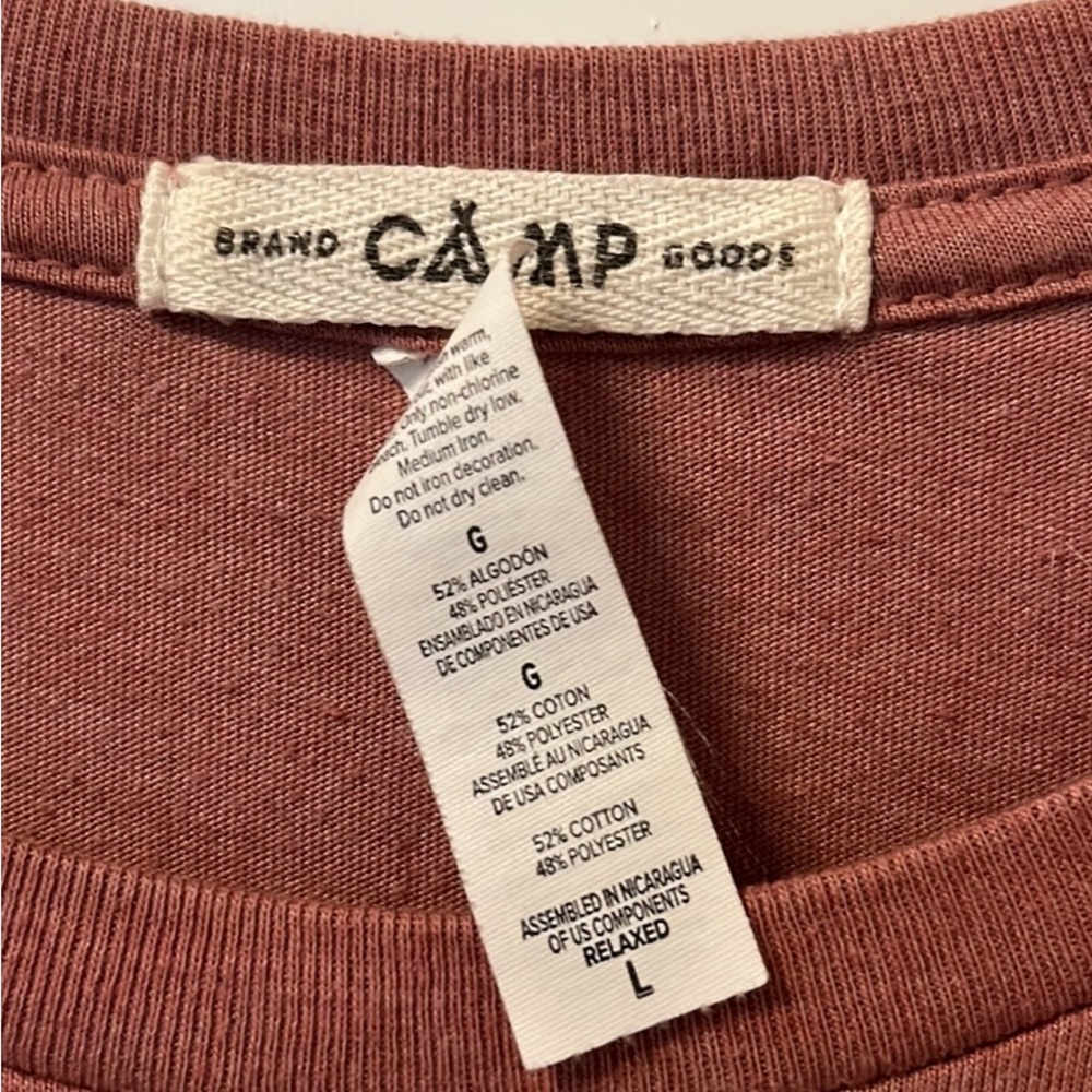 Camp brand T shirt